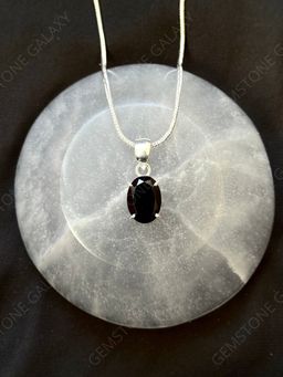 Black   Tourmaline   Pendant