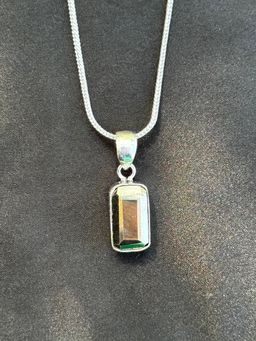 Pyrite   Rectangle   Pendant