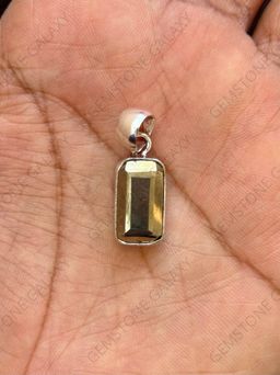 Pyrite   Rectangle   Pendant