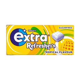 Extra Refreshers Tropical Flavour Sugarfree Chewing Gum 19g