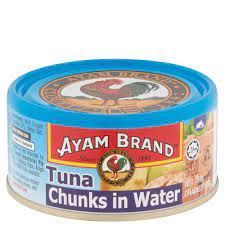 Ayam Brand Tuna Chunks in Water 24 x 150G (1 Carton)