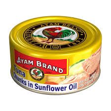 Ayam Brand Tuna Chunks In Sunflower Oil 24 x 150G (1 Carton)