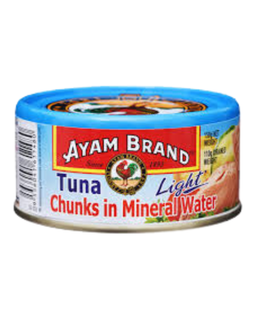Ayam Brand Tuna Chunks in Mineral Water 24 x 150G (1 Carton)