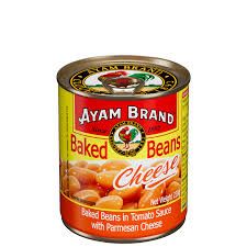 Ayam Brand Baked Beans (Buffet) Cheese 48 x 230G (1 Carton)