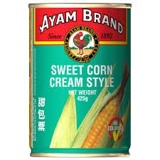 Ayam Brand Sweet Corn Cream Style 24 x 425G (1 Carton)