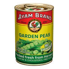 Ayam Brand Garden Peas 12 x 400G (1 Carton)