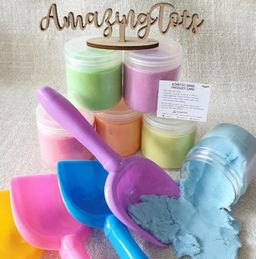 AT Kinetic Sand - 500g Bottled Sand + Free Spade!