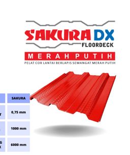 tebal 0.75mm Resin Merah