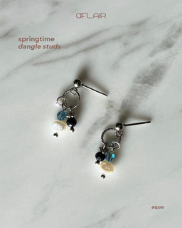 springtime dangle studs