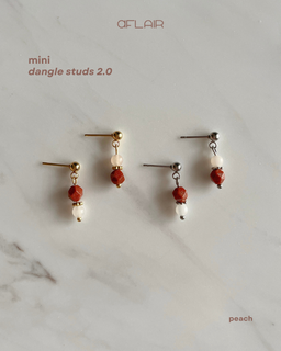 mini dangle studs 2.0