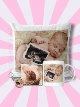 Personalised Baby Photo Gift Set