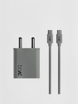 boAt 22.5W Dual Port Charger with 18W Quick Charge 3.0, Smart IC Protection & Auto Detection (White)