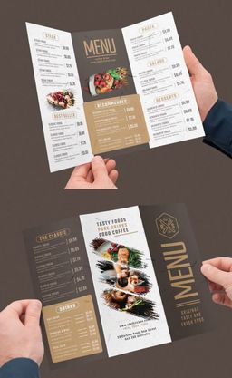 Brochure pour Restaurant