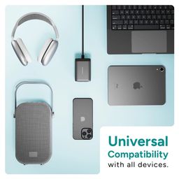 Charge Hub 65 2500W 6-in-1 Charging Station for Laptop, Mobile & Other Devices