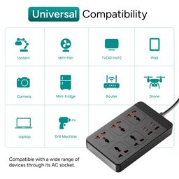 SmartStrip 2 Pro 2500W Extension Board with 11 Ports