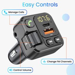 Car Connect FM Transmitter Car Charger