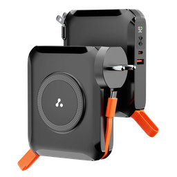 Aerosync 65 15000mAh Type C Laptop, Wireless Magnetic Charging Power Bank & Charger