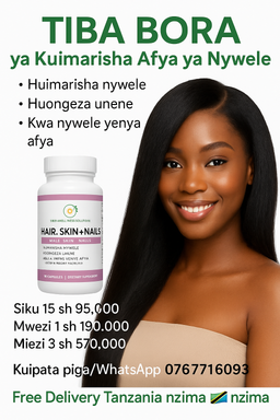 Hair, Skin+Nails; Kwa Afya ya Nywele