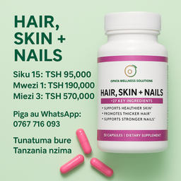 Hair, Skin+Nails; Kwa Afya ya Nywele