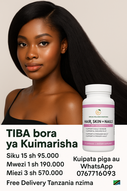 Hair, Skin+Nails; Kwa Afya ya Nywele