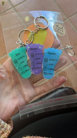 Small Foot Key Chain