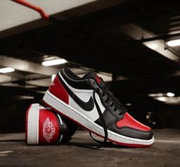 Nike Air Jordan 1 Retro Low “Bred Toe” – Iconic Low-Top Heritage