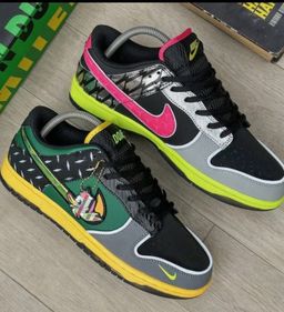 Nike Dunk Low “What The Duck – University of Oregon Home” – Oregon Pride Patchwork