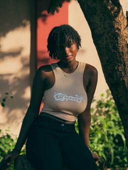 Flower knot (crop top)