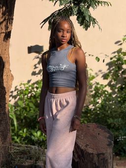 Flower knot (crop top)