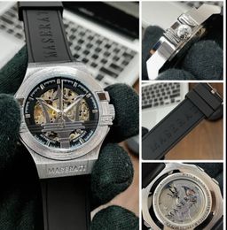 Parimatch Skeleton Automatic Stainless Steel Watch – Luxe Fashion Forward