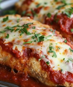 Pechuga a la parmesana