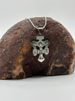 Dije Cruz del Perdón Silver
