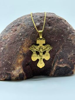 Dije Cruz del Perdón Gold