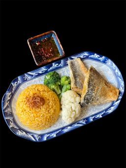 SEABASS WOK WITH LIGHT GINGER SAUCE