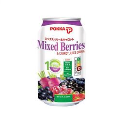 Pokka Mixed Berries & Carrot Juice Drinks 24 x 300ML (1 Carton)