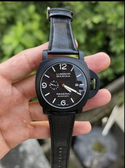 Luminor Panerai Marina Men’s Watch – Green Dial & Leather Strap