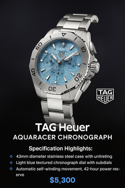TAG Heuer Aquaracer Chronograph – Premium Dive & Style Watch