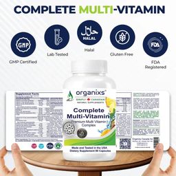ORGANIXS COMPLETE MULTHIVITAMIN