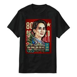 DASSK 80th Happy Birthday Anniversary T Shirt အမေစု မွေးနေ့ အမှတ်တရ တီရှပ်