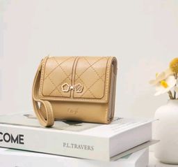 EN-JI PIKA WALLET WANITA-CAMEL