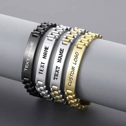 Men's and women's metal style bracelet 