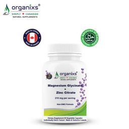 ORGANIXS MAGNESIUM GLYCINATE + ZINC CITRATE