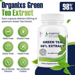 ORGANIXS GREEN TEA EXTRACT 500mg