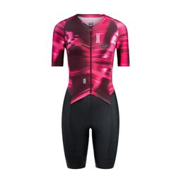 Trisuit Manga Corta Cierre Completo Pro Mujer (AEROTRI BERRY 2.4)