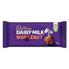 Cadbury dairymilk wholenut 150g