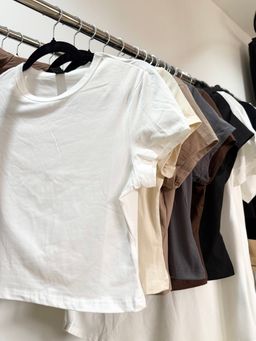 Camisas Basic Slim (Cortas) — Talla S