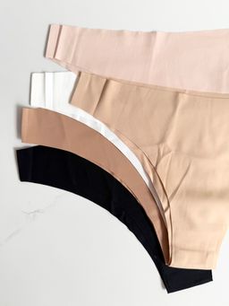 Set 5 Panties — Dark Nude