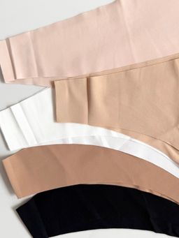 Set 5 Panties — Dark Nude