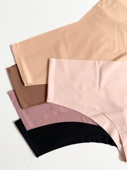 Set 5 Panties — Dark Rose