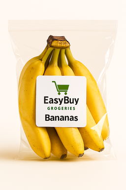 EasyBuy Sweet Bananas – Fresh Bunch in Resealable Pack